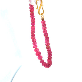 Rubellite Tourmaline Bracelet