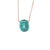 Jennifer Volkodav "Tourmaline and Gold Necklace"
