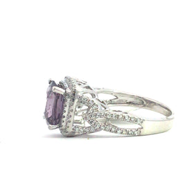 Natural Purple Spinel ring