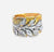 Gold and Diamond Fauna Ring