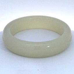 Icy White Jade Bracelet