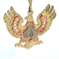 Gold Eagle Pendant