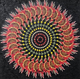 Christine French "Spinning Sunflower"