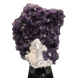 AAA Amethyst with Calcite waterfall