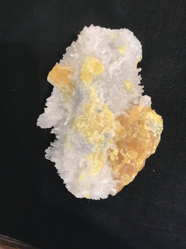 Sulphur and Celestine Crystal