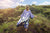 Renee Ariel -"Swan" hand painted batik silk kimono