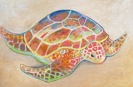 Elaine Sutton "Rainbow Sea Turtle"