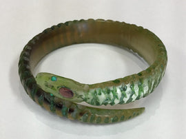 Art Deco snake bracelet
