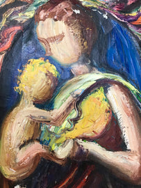 Arthur Pels "Mother and Child"