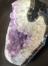 Brazilian amethyst crystal