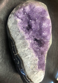 Brazilian amethyst crystal