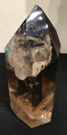 Citrine Point w/ numerous Rainbow inclusions Untreated all natural